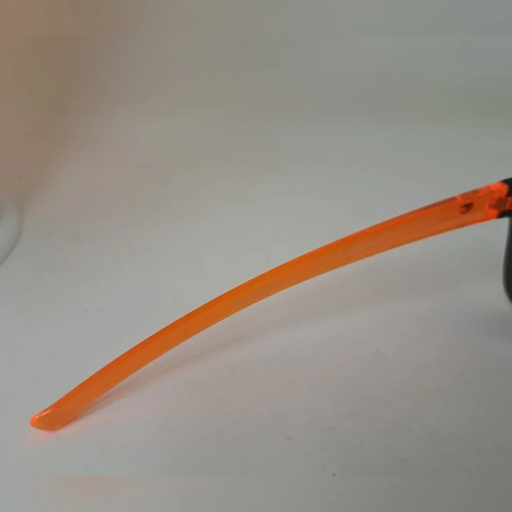 NWT Sundog Men's Sunglasses Golf Sport Orange Black 485132 Plasma 100% UVA